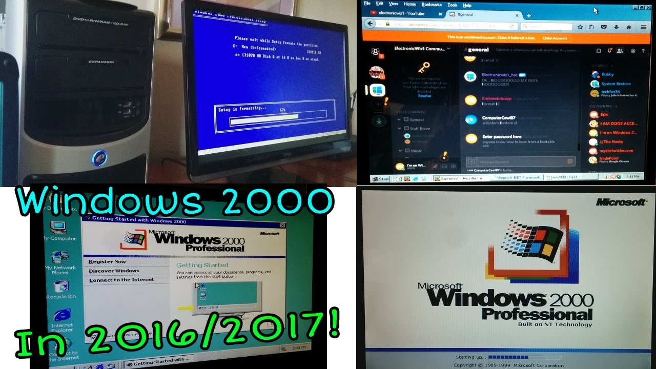Windows 2000 computer